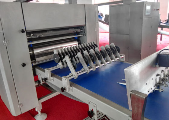 خرید 5 ردیف تغذیه خودکار خط تولید شیرینی پر کننده های مختلف برای شیرینی های شیرینی online manufacture