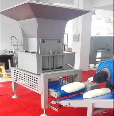 خرید SS304 نان تولید خط 600mm عرض کاری با خودکار دوغ دستگاه برش تولید آنلاین