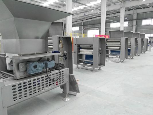 خرید دستگاه لمینیتور دوغ 144 لایه Servo Motor Drive Lough Machine ， دستگاه لمینیت تجاری تجاری برای شیرینی دانمارکی تولید آنلاین