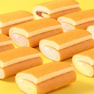 Automatic Feeding Swiss Roll Pastry Puff Production Line